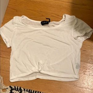 Urban outfitters tied crop top